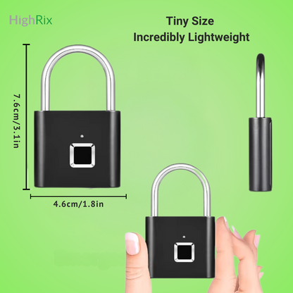 SecureTouch Fingerprint Padlock